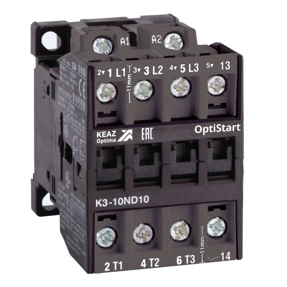 OptiStart K Контакторы электромагнитные с катушкой управления переменным током на токи до 1200А - КЭАЗ